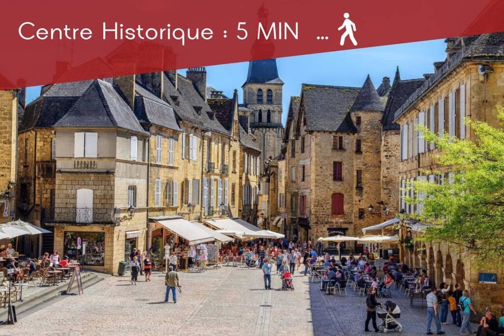 La Regate Avec Jaccuzi A 50 M Du Centre Historique Διαμέρισμα Sarlat-la-Caneda Εξωτερικό φωτογραφία